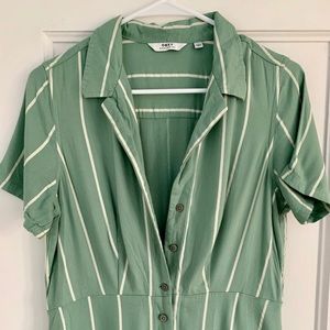 Obey Striped Mini-dress